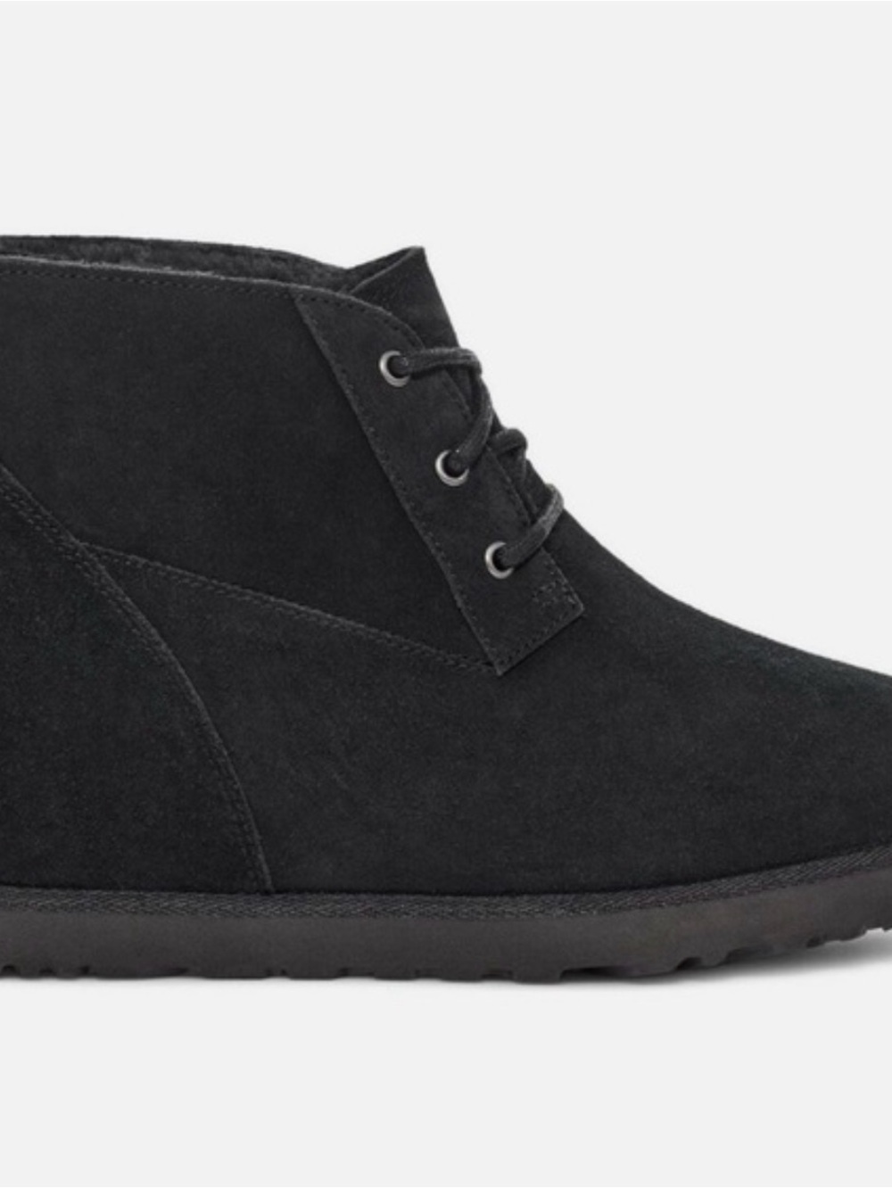 UGG Black Suede Women's Chukka Boot